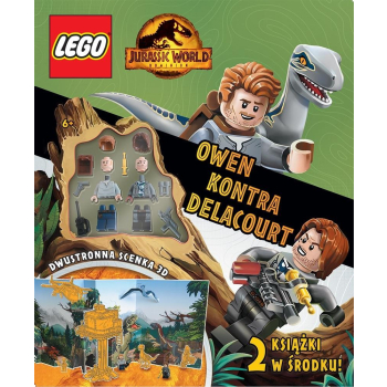 Lego Jurassic World. Owen kontra Delacourt